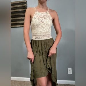 Papaya Lace Dress